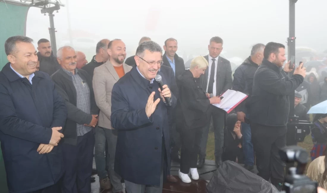 Trabzon Büyükşehir Belediye Başkanı Ahmet Metin Genç, Kavalık Yaylası Bahar