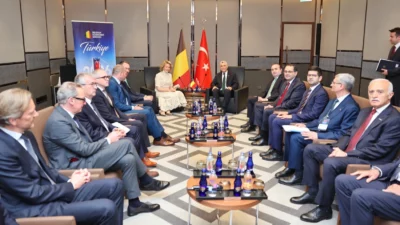Ticaret Bakanı Prof. Dr. Ömer Bolat, İstanbul’da Belçika Kraliçesi Mathilde