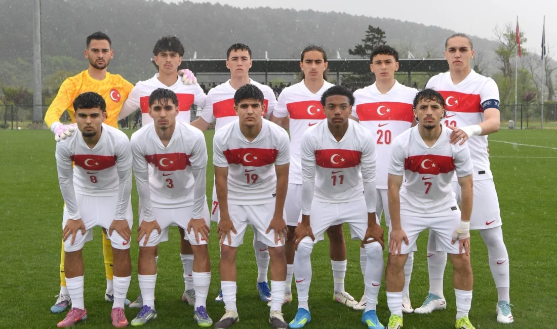 U18 Milli Takımı, İstanbul’da oynanan özel maçta Macaristan ile karşı