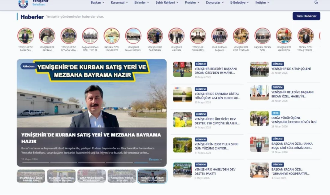 Yenişehir Belediyesi, hizmet kalitesini artırma ve dijital dönüşüm çalışmaları kapsamında