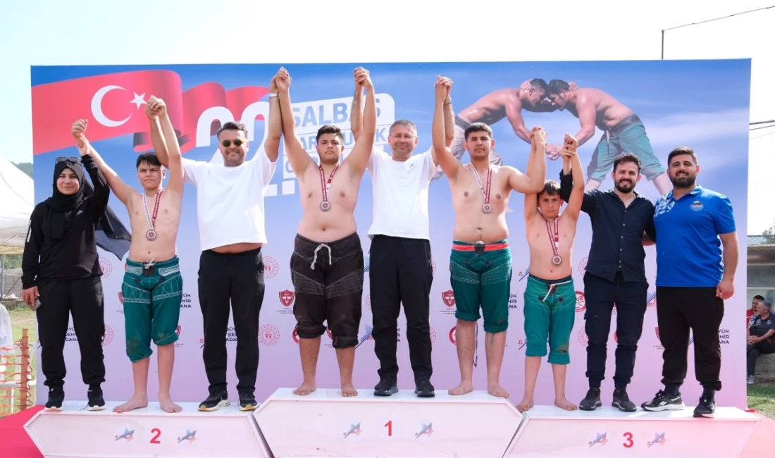 22. Salbaş Karakucak Güreşleri, büyük heyecana sahne oldu. Başpehlivanlık finalinde