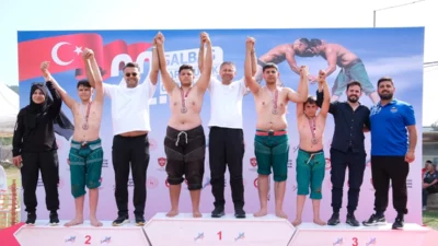 22. Salbaş Karakucak Güreşleri, büyük heyecana sahne oldu. Başpehlivanlık finalinde