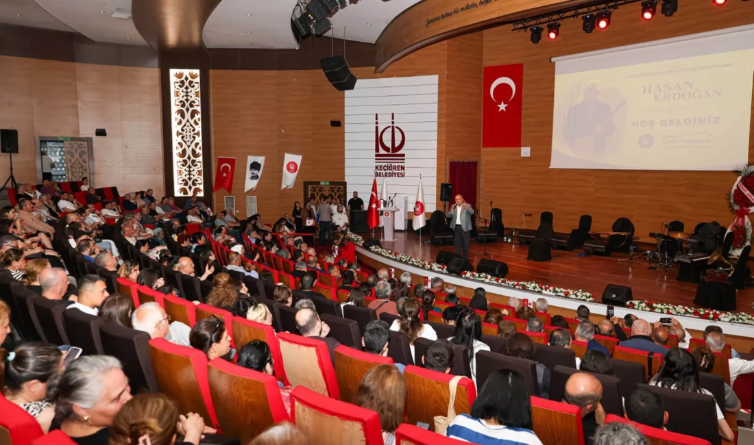 Ankara'da Keçiören Belediye Konservatuvarı, Sivaslı Halk Ozanı Hasan Erdoğan’ı anma gecesi