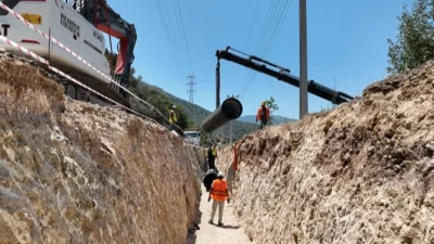 Antalya Büyükşehir Belediyesi ASAT Genel Müdürlüğü, Kaş’ın 54 mahallesinde içme