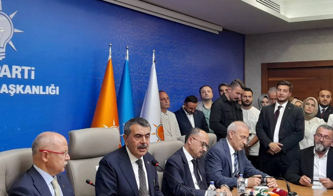 Milli Eğitim Bakanı Yusuf Tekin, Bursa’da yaptığı açıklamada son 20