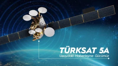 Ulaştırma ve Altyapı Bakanı Abdulkadir Uraloğlu, TÜRKSAT 5A uydusunun uzaydaki