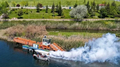 Ankara Büyükşehir Belediyesi, havaların ısınmasıyla birlikte kent genelinde vektör ve