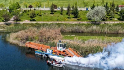 Ankara Büyükşehir Belediyesi, havaların ısınmasıyla birlikte kent genelinde vektör ve