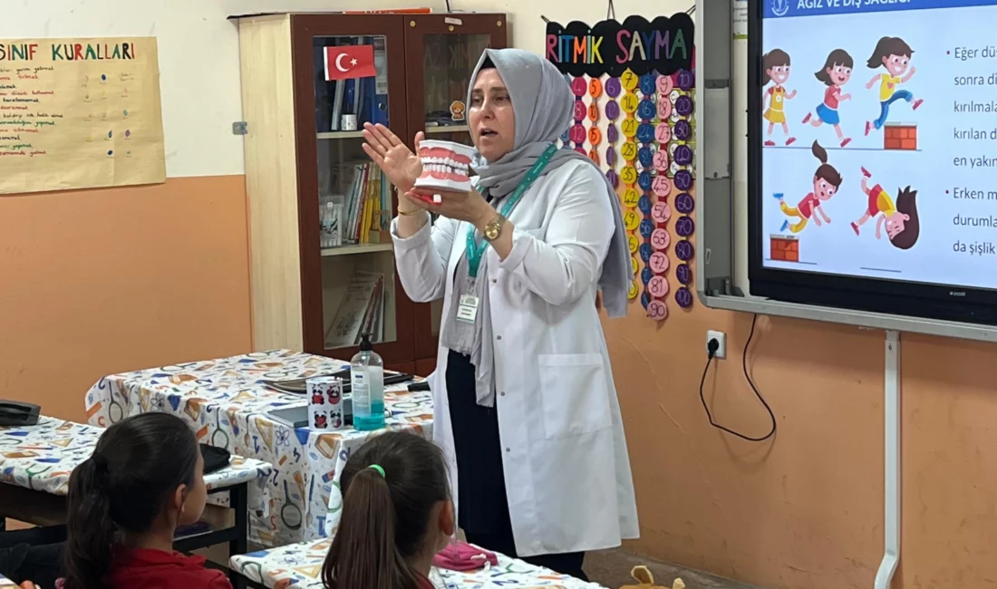 Gercüş Kayapınar İlkokulu'nda, Kaymakamlık destekli “Sağlıklı Çocuk, Sağlıklı Gelecek” programı