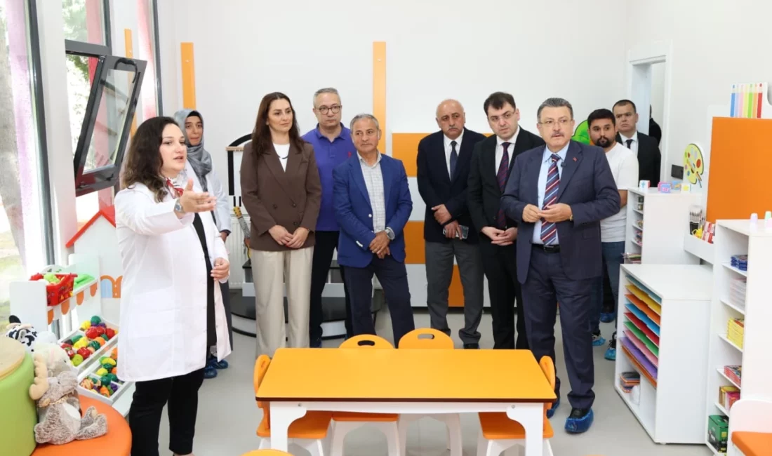 Trabzon Büyükşehir Belediyesi’nin Çukurçayır Mahallesi'nde yapımını tamamladığı Bizim Çocuk Yaşam