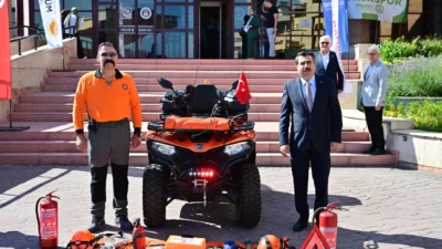 Orman yangınlarıyla mücadelede herkesin ortak sorumluluğu olduğunu vurgulayan Bursa Belediyeler
