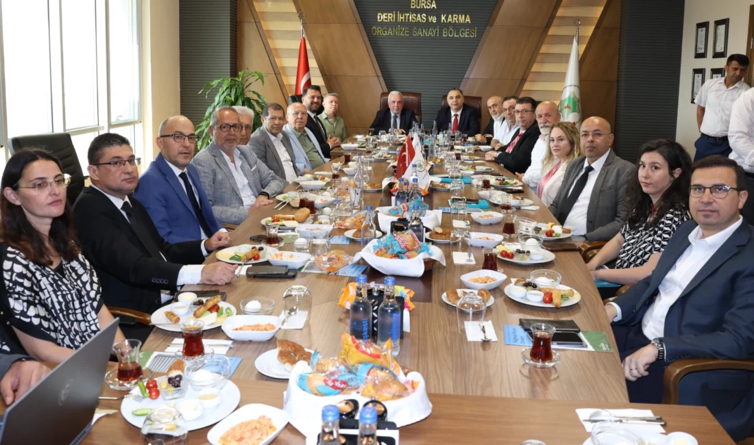 Bursa'da Nilüfer Belediye Başkanı Şadi Özdemir, Deri İhtisas ve Karma