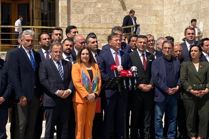 CHP'nin 74 il başkanı, partideki tartışmalar ve gerilime ilişkin ortak
