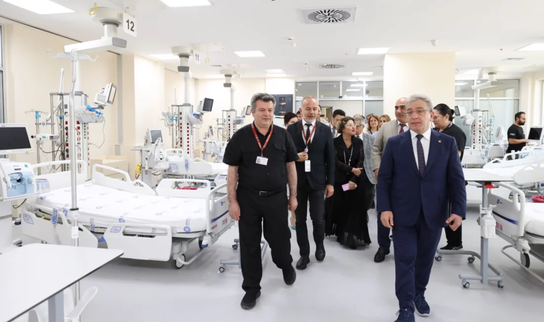 Dokuz Eylül Üniversitesi Hastanesi’nde yenilenen Yoğun Bakım Ünitesi 18’den 30+4’e