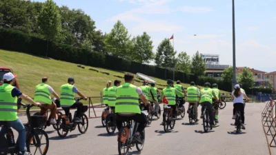Sakarya Büyükşehir Belediyesi, Dünya Bisiklet Günü kapsamında İl Sağlık Müdürlüğü