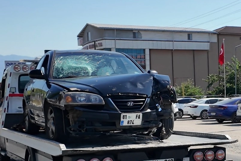 Düzce-Zonguldak D-655 Karayolu Konuralp mevkisinde meydana gelen trafik kazasında 2
