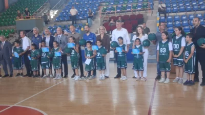 Keşan’da düzenlenen Enerjisa Üretim Çocuk Basketbol Kampı, 53 öğrencinin katılımıyla