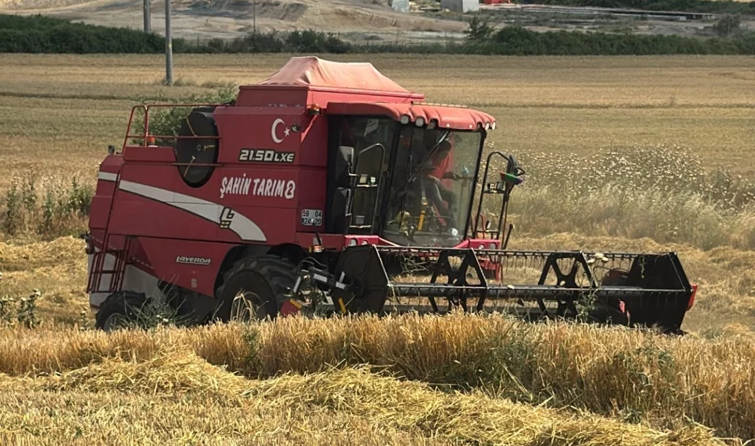 Edirne Keşan’da 2026 bölge tarım sezonunun ilk arpa hasadı, 8