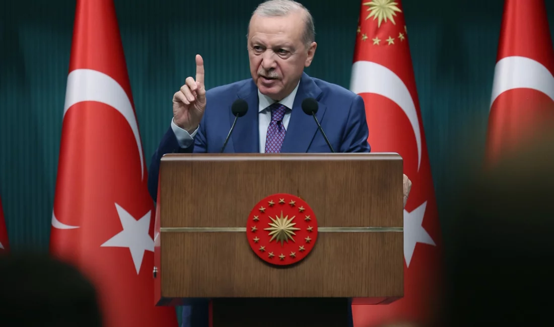 Cumhurbaşkanı Recep Tayyip Erdoğan, Kabine Toplantısı sonrası yaptığı açıklamada, son