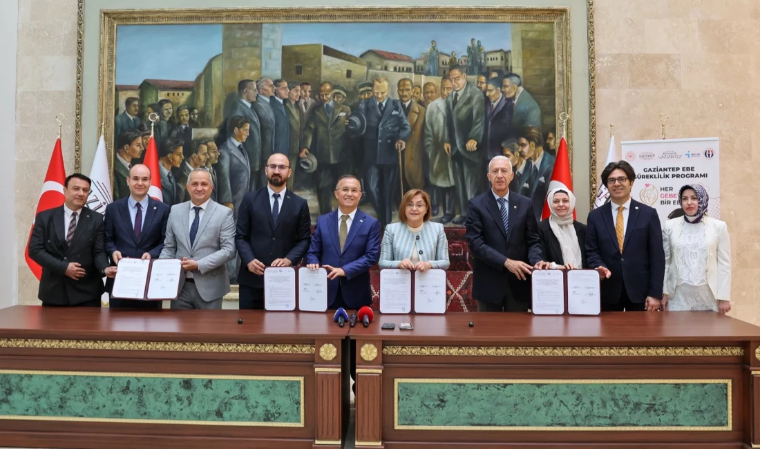 Gaziantep'te "Her Gebeye Bir Ebe" projesi için protokol imzalandı. Projeyle