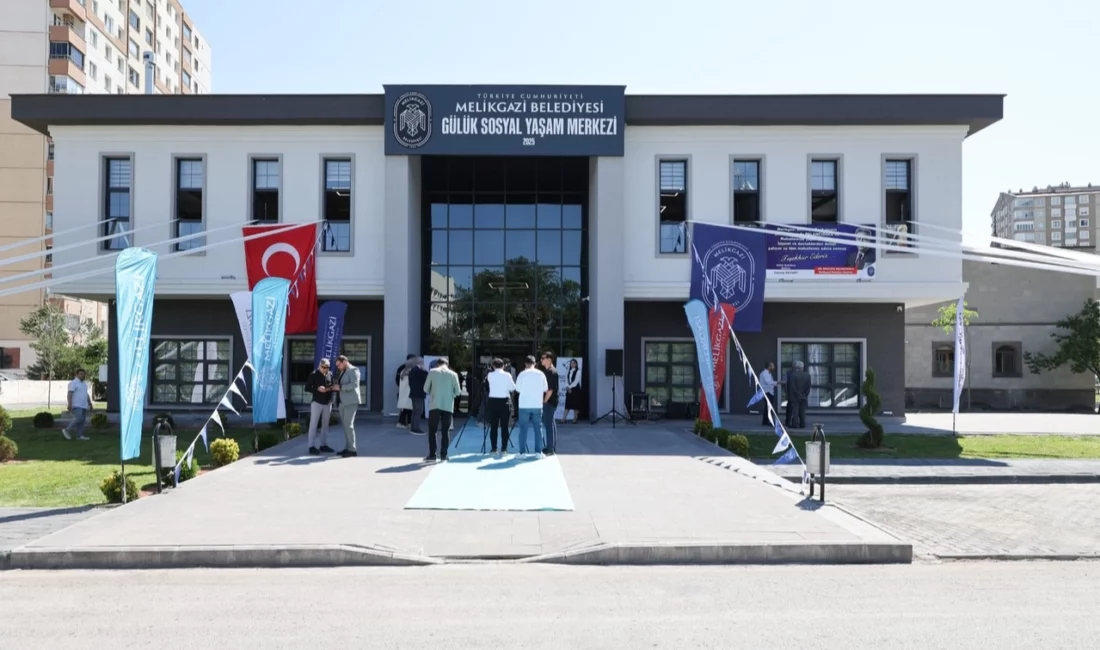 Kayseri Melikgazi Belediyesi, Gülük Sosyal Yaşam Merkezi’nin tanıtımını yaparak, sonrasında