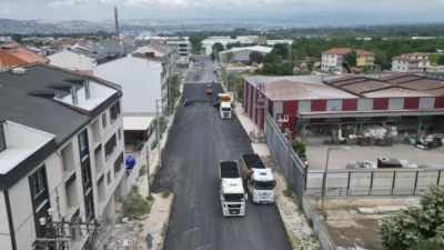 Bursa Büyükşehir Belediyesi, şehrin 17 ilçesinde sürdürdüğü altyapı ve üstyapı