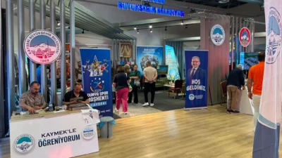 Kayseri Büyükşehir Belediyesi, İstanbul Atatürk Havalimanı Millet Bahçesi’nde düzenlenen Kayseri