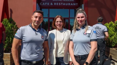 Maltepe Belediye Başkanı Esin Köymen, Özel Güvenlik Haftası kapsamında belediyede