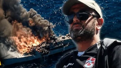 Karadeniz’de Kırım’ın batısında, Sivastopol açıklarında Türk bayraklı "DURU 67" isimli
