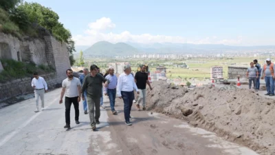 Kayseri Melikgazi Belediyesi, Mimarsinan Mahallesi Şehit Kemal Ergen Caddesi’nde aşırı