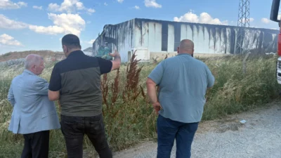 Keşan ilçesinde bulunan Güney Edirne Katı Atık Birliği’ne (GÜNEKAB) ait