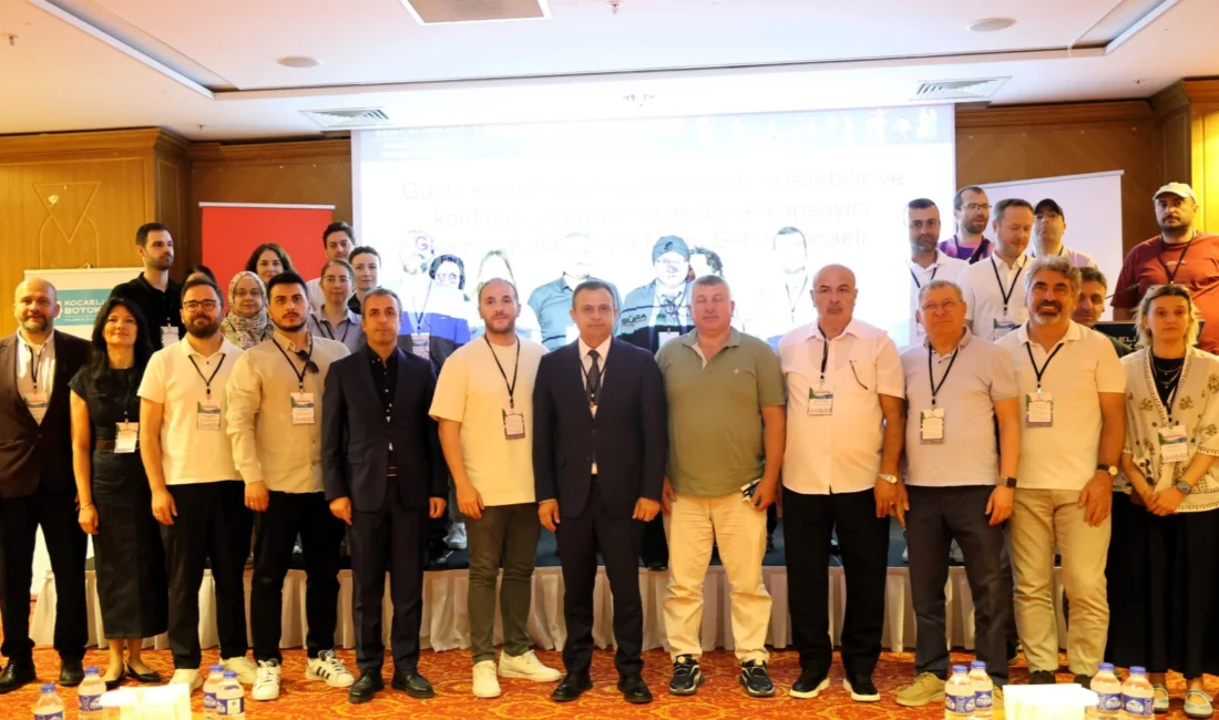 Kocaeli Büyükşehir Belediyesi’nin “Kocaeli Yaya Ulaşımı Eylem Planı” kapsamında düzenlediği