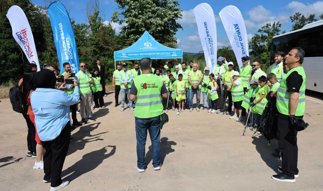 Kocaeli Büyükşehir Belediyesi ve Kocaeli Gönüllüleri, yaz mevsimiyle birlikte artan
