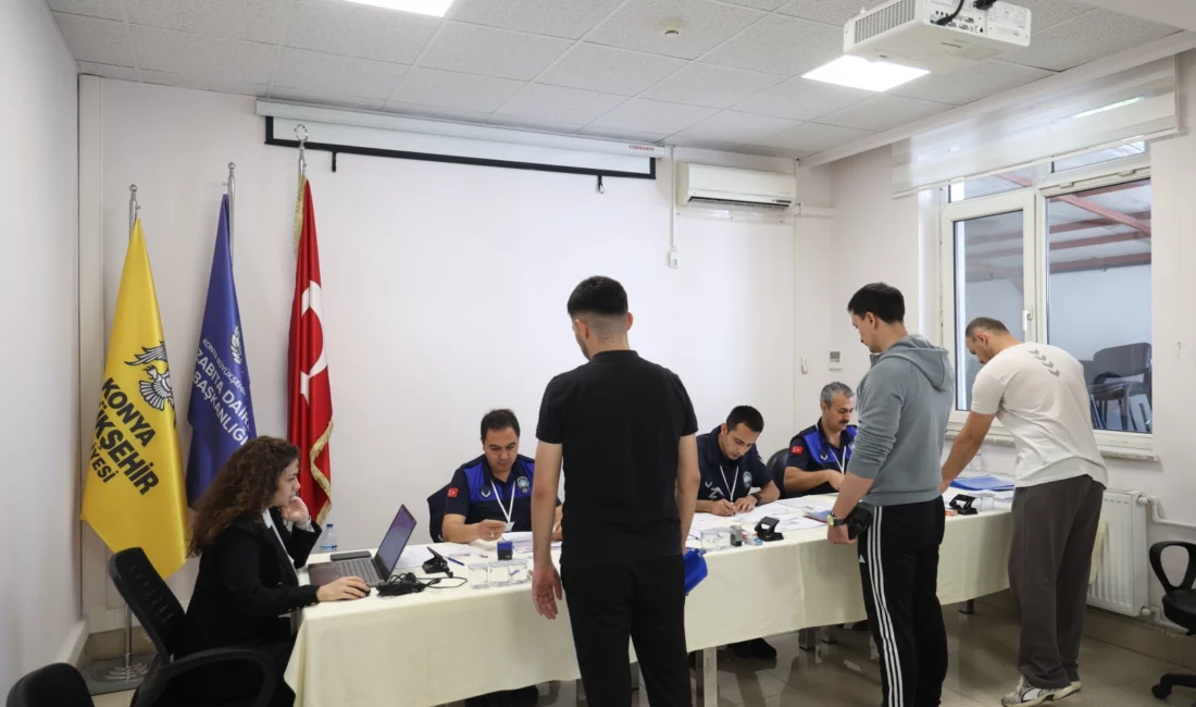 Konya Büyükşehir Belediyesi’nin zabıta teşkilatını güçlendirmek amacıyla gerçekleştireceği zabıta memuru