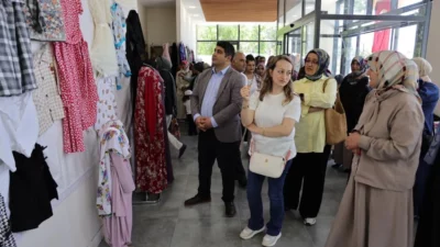 Kütahya Halk Eğitimi Merkezi Giyim Üretim Teknolojisi kursiyerlerinin yıl sonu