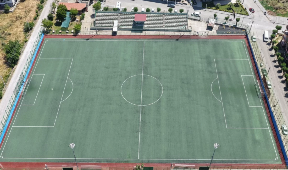 Manisa Büyükşehir Belediyesi, kentin spor altyapısını modernize etmek için 5