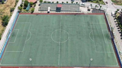 Manisa Büyükşehir Belediyesi, kentin spor altyapısını modernize etmek için 5