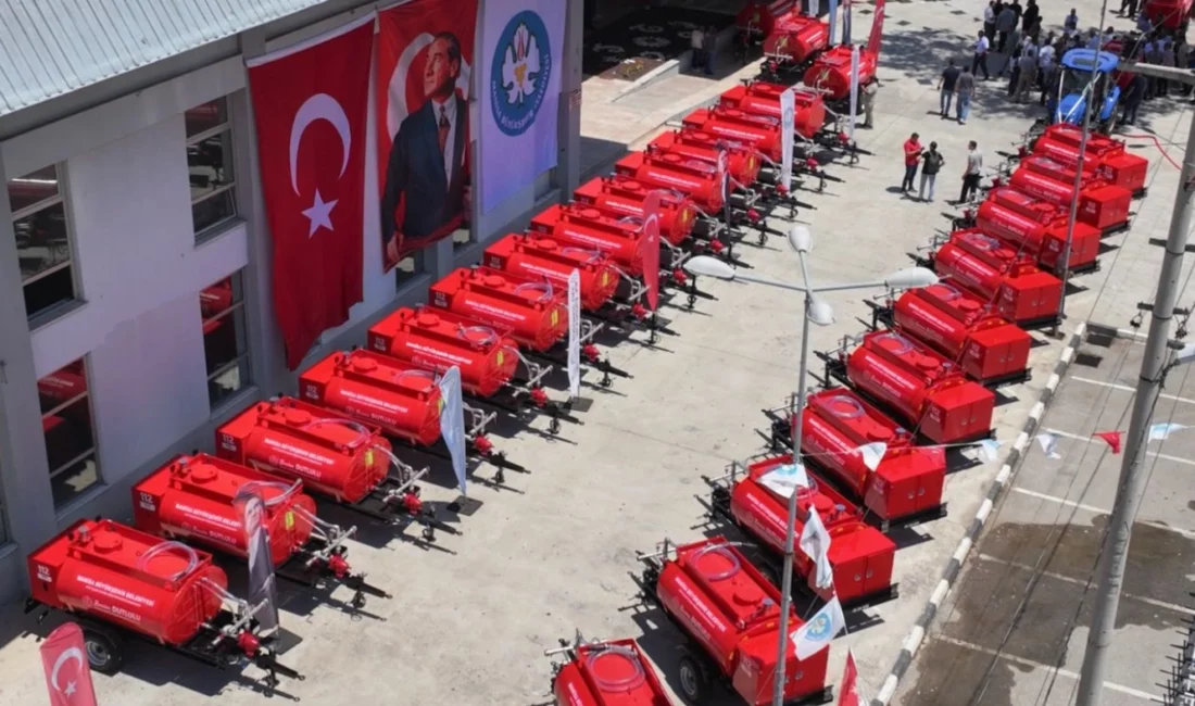 Manisa Büyükşehir Belediyesi, kırsal mahallelerde orman yangınlarına karşı ilk müdahale