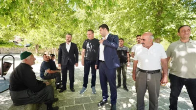 AK Parti Mardin İl Başkanı Mehmet Uncu, merkez köylere ve
