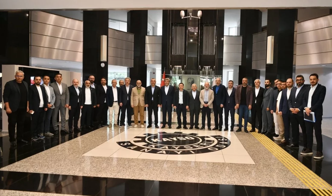 Kayseri Büyükşehir Belediye Başkanı Dr. Memduh Büyükkılıç, Kayseri Sanayi Odası’nın