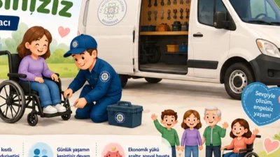 Muğla Büyükşehir Belediyesi, engelli bireylerin yaşamını kolaylaştırmak amacıyla “Mobil Tekerlekli