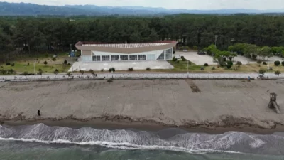 Samsun Büyükşehir Belediyesi tarafından yenilenen Terme Miliç Tesisleri Düğün Salonu