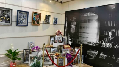 Ankara Büyükşehir Belediyesi tarafından kente kazandırılan SanAtölye’de kursiyerlerin hazırladığı Yıl