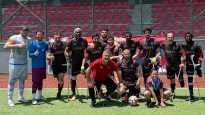 Trabzon Büyükşehir Belediyesi Ampute Futbol Kulübü, deplasmanda İzmir Büyükşehir Belediyesi'ni
