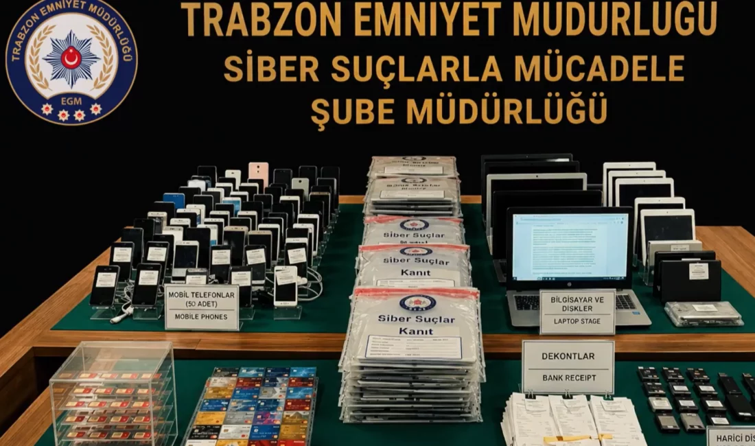 Trabzon merkezli 11 ilde eş zamanlı düzenlenen yasa dışı bahis