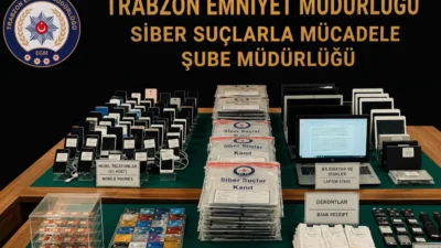Trabzon merkezli 11 ilde eş zamanlı düzenlenen yasa dışı bahis