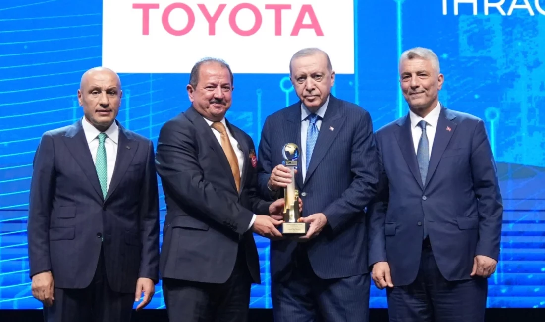 Toyota Otomotiv Sanayi Türkiye, 2025 yılında gerçekleştirdiği 3.9 milyar dolarlık