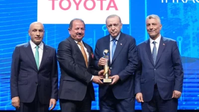 Toyota Otomotiv Sanayi Türkiye, 2025 yılında gerçekleştirdiği 3.9 milyar dolarlık