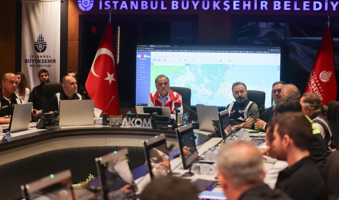 İstanbul Büyükşehir Belediye Başkan Vekili Nuri Aslan, İstanbul'daki sağanak yağış