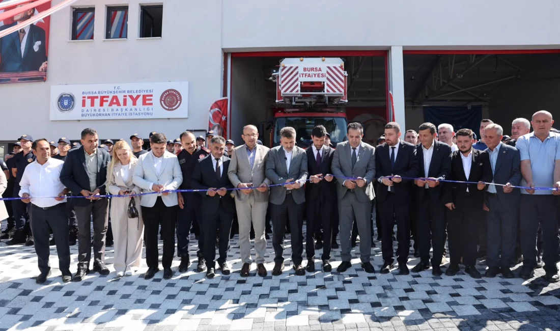 Bursa’da itfaiye teşkilatını personel ve ekipman destekleriyle güçlendiren Büyükşehir Belediyesi,